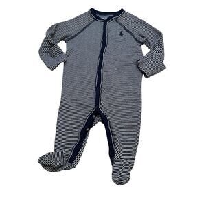 Ralph Lauren Stripe Baby Romper sz 3 m